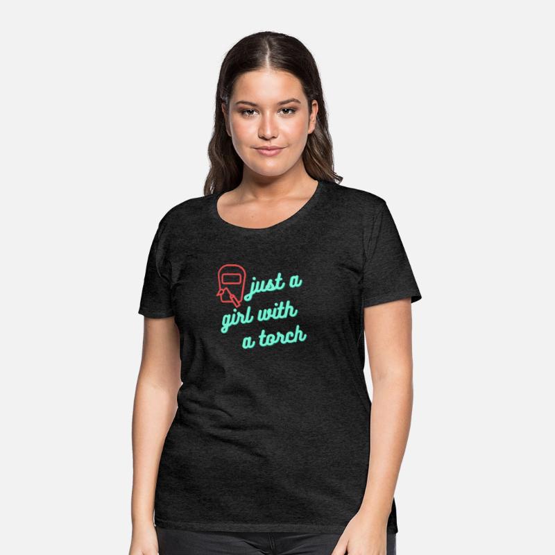 girl with a torch