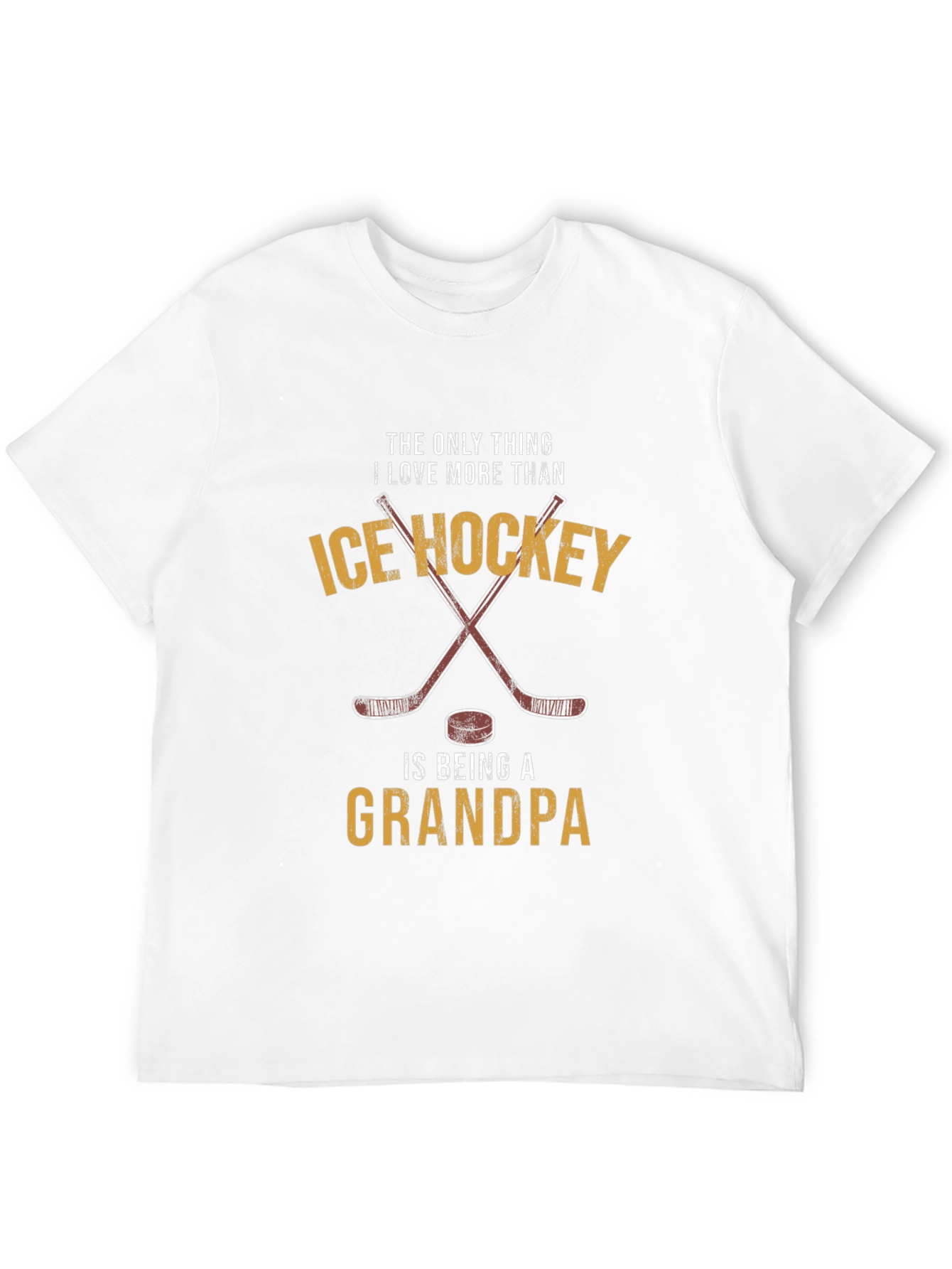 Ice Hockey Grandpa T-Shirt