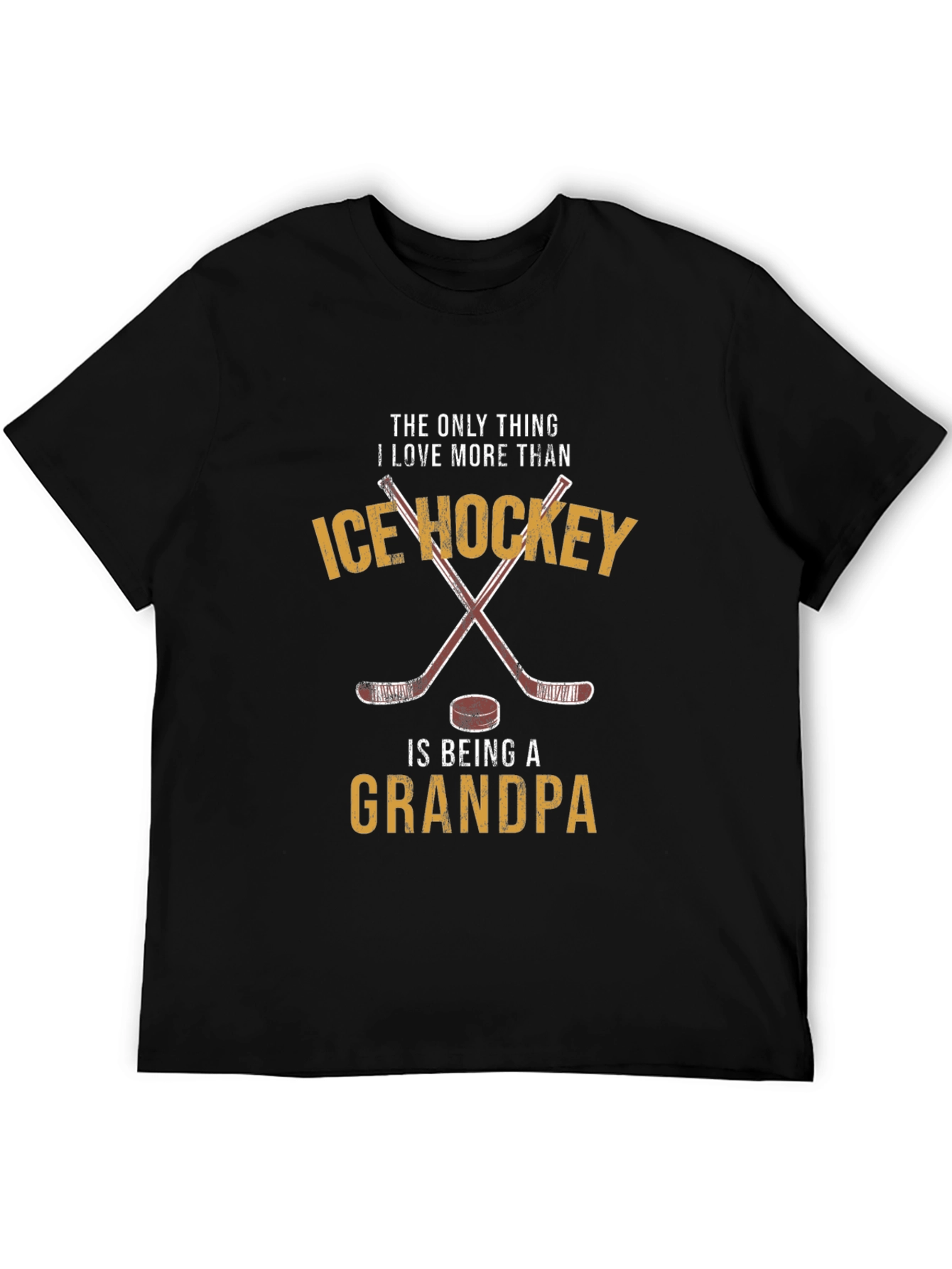 Ice Hockey Grandpa T-Shirt