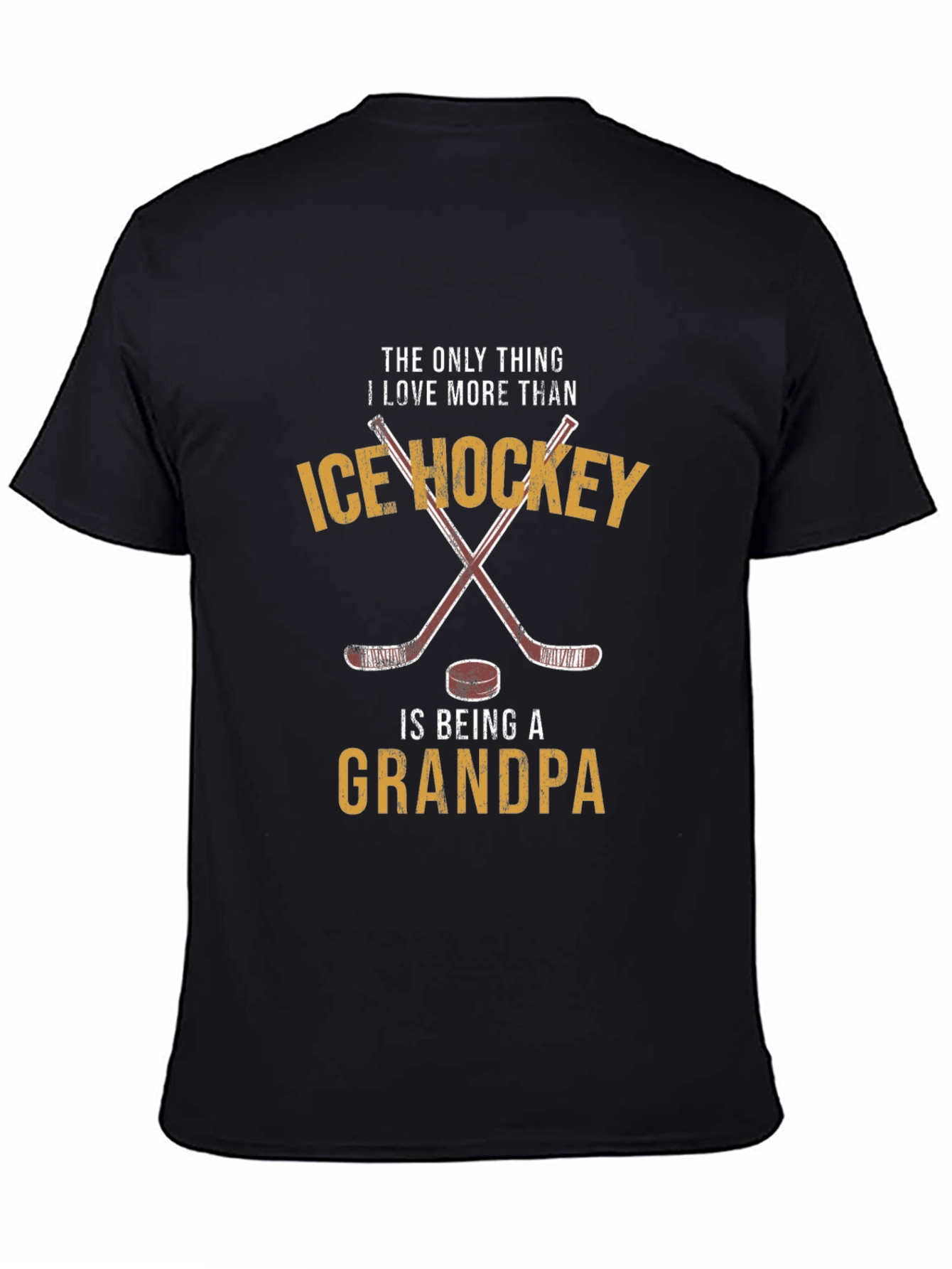 Ice Hockey Grandpa T-Shirt