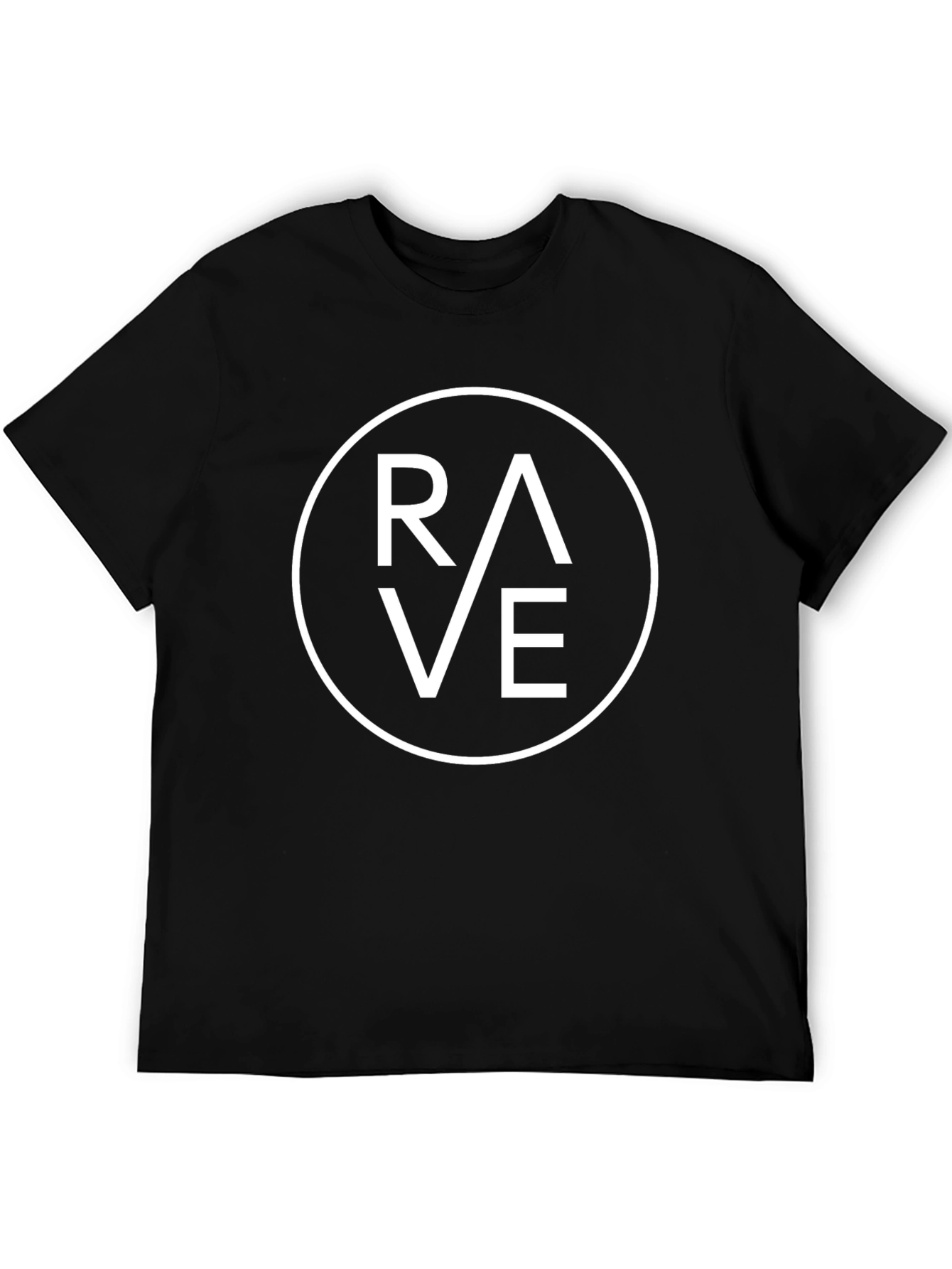 Rave T-Shirt - Classic Black Graphic Tee