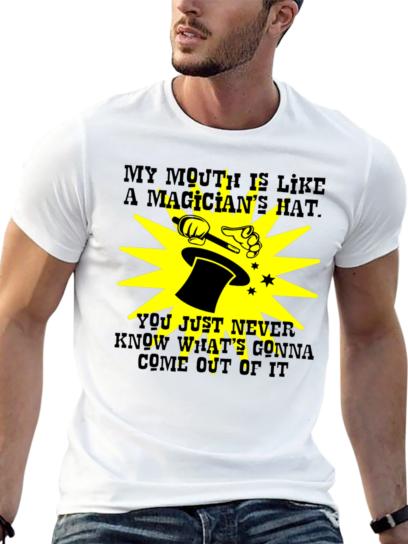 Magicians Hat Humor T-Shirt