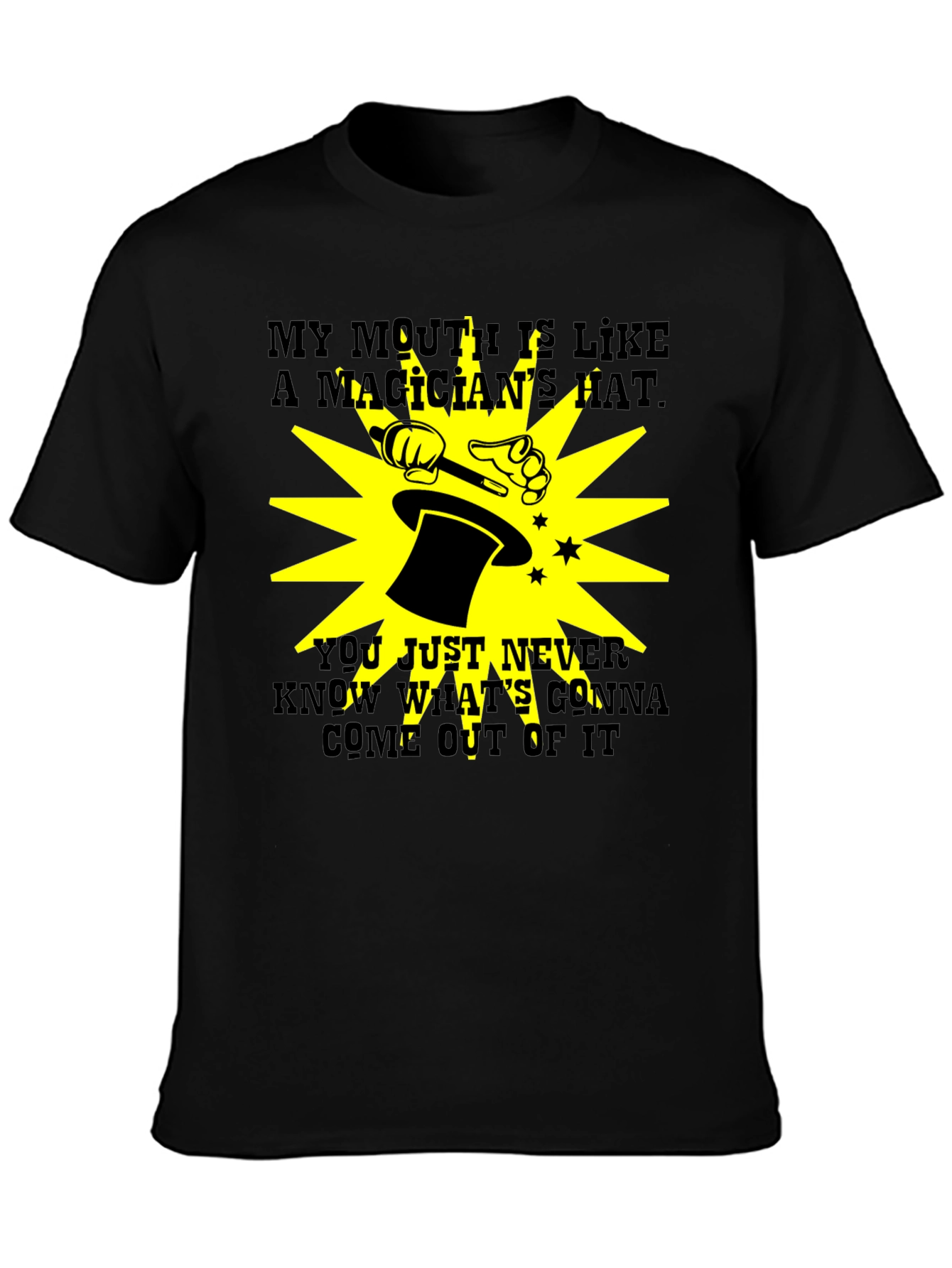Magicians Hat Humor T-Shirt