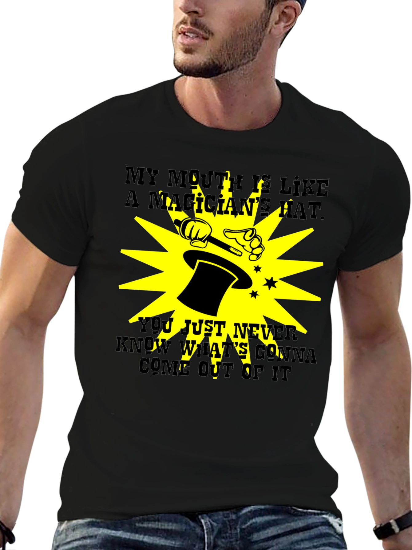 Magicians Hat Humor T-Shirt
