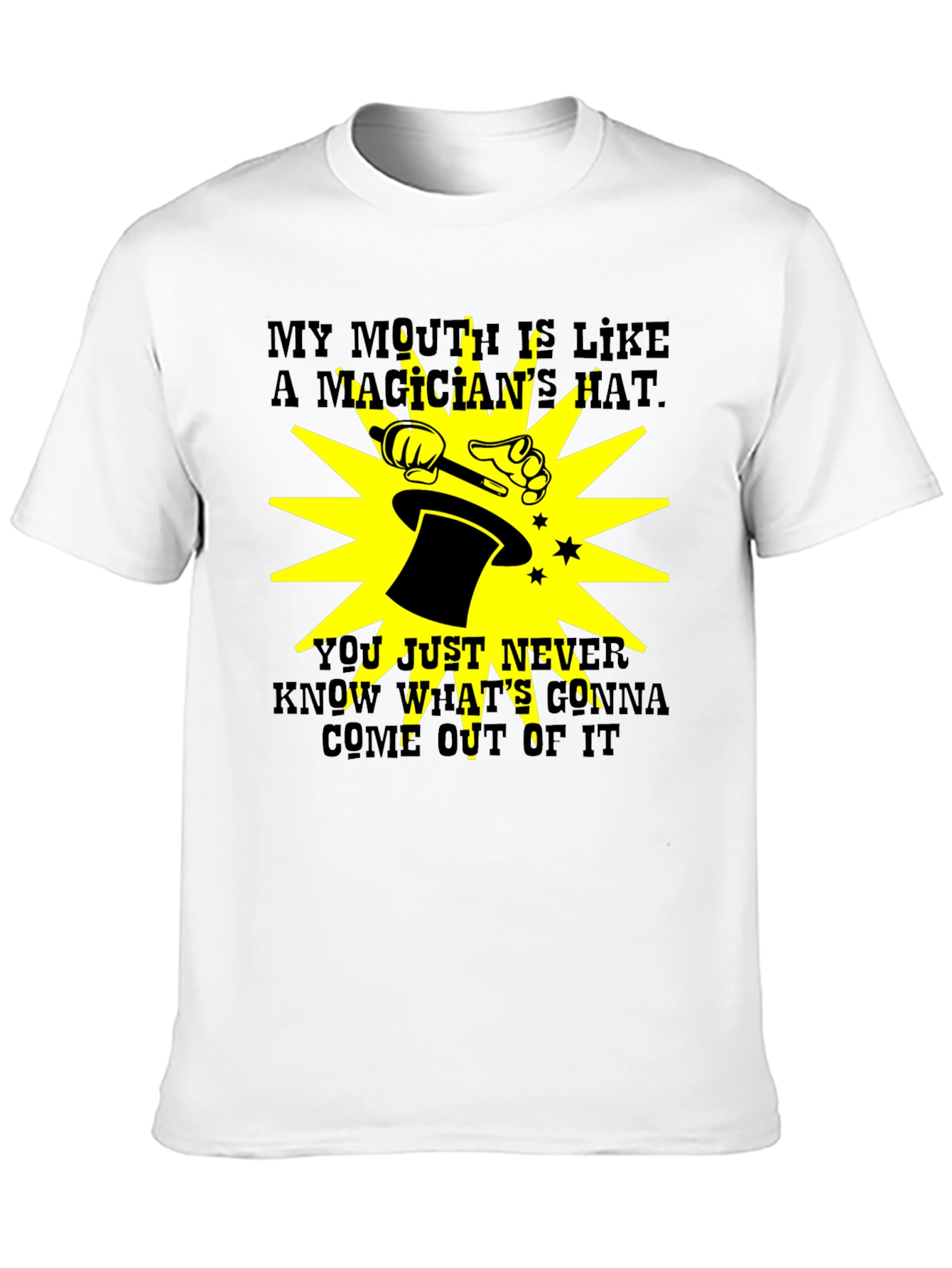 Magicians Hat Humor T-Shirt