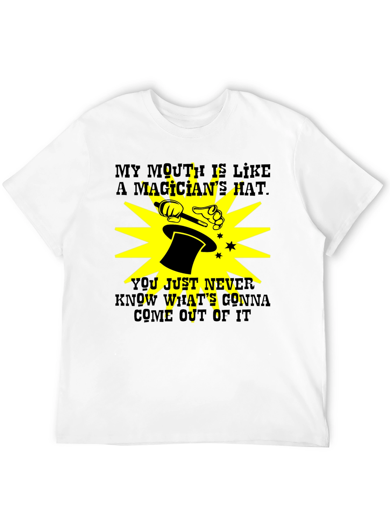 Magicians Hat Humor T-Shirt