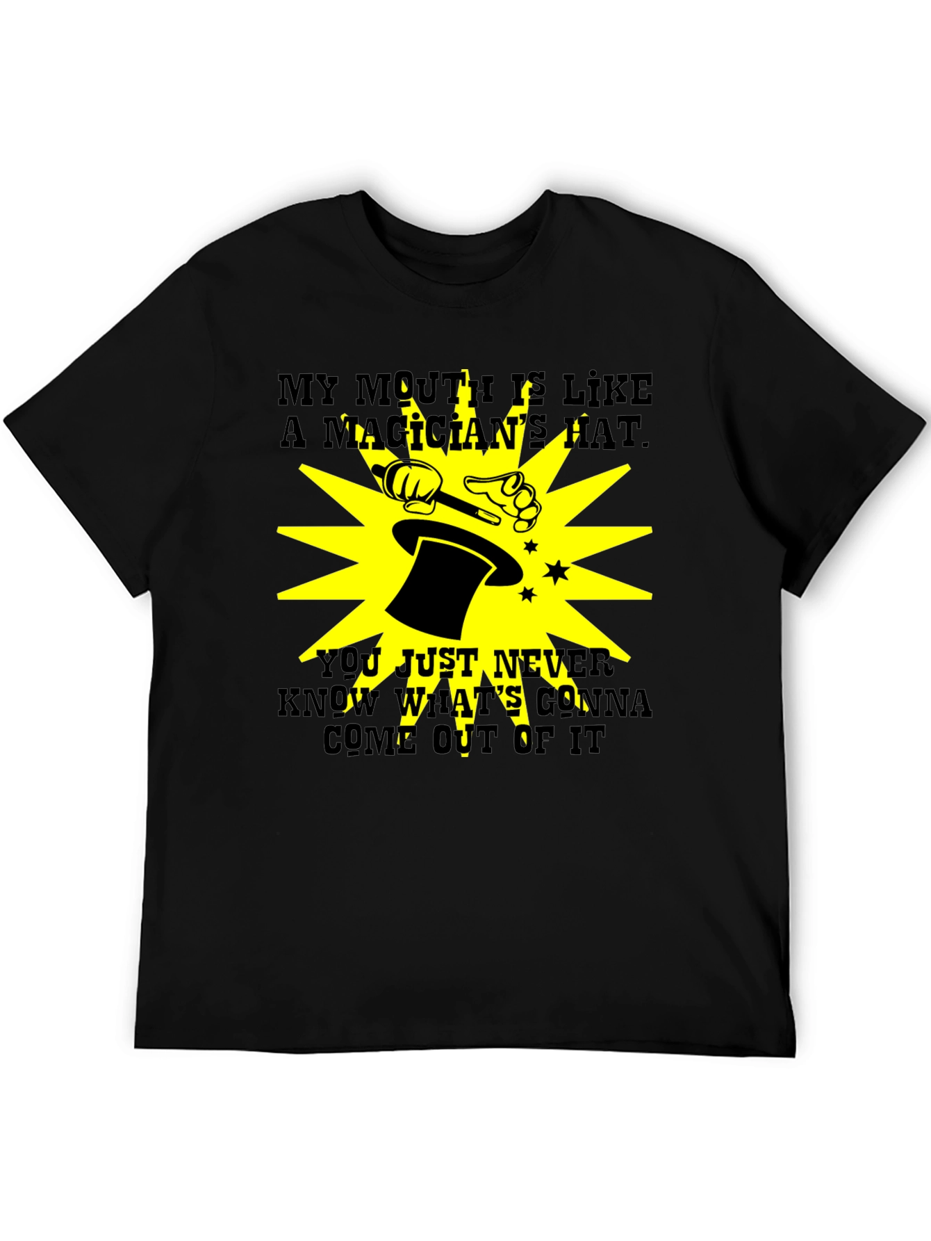Magicians Hat Humor T-Shirt