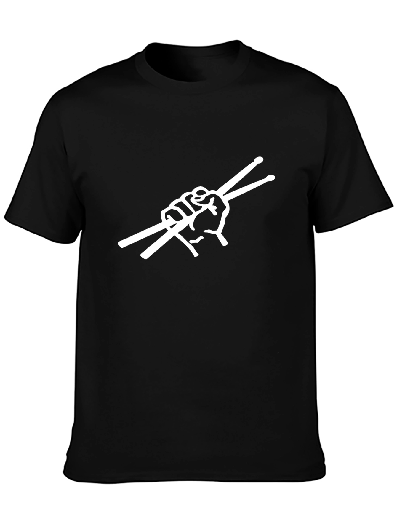 Drummers Fist Black T-Shirt