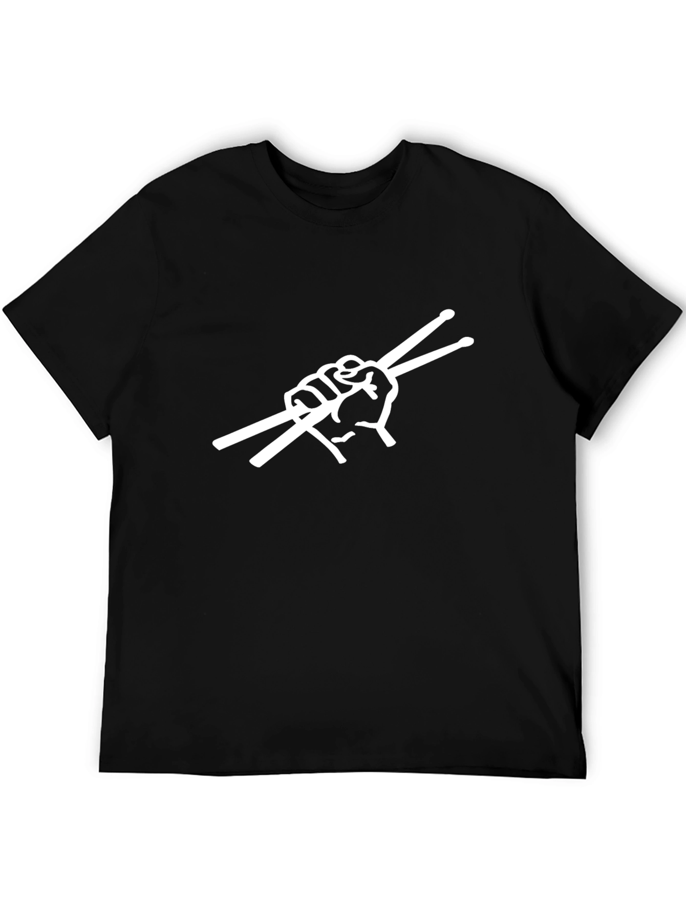 Drummers Fist Black T-Shirt