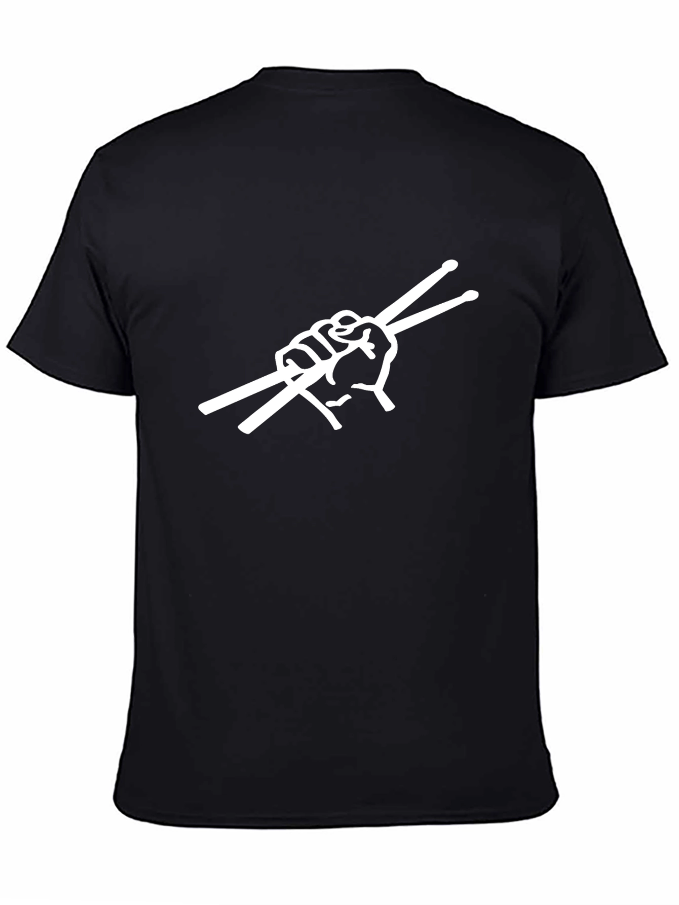 Drummers Fist Black T-Shirt