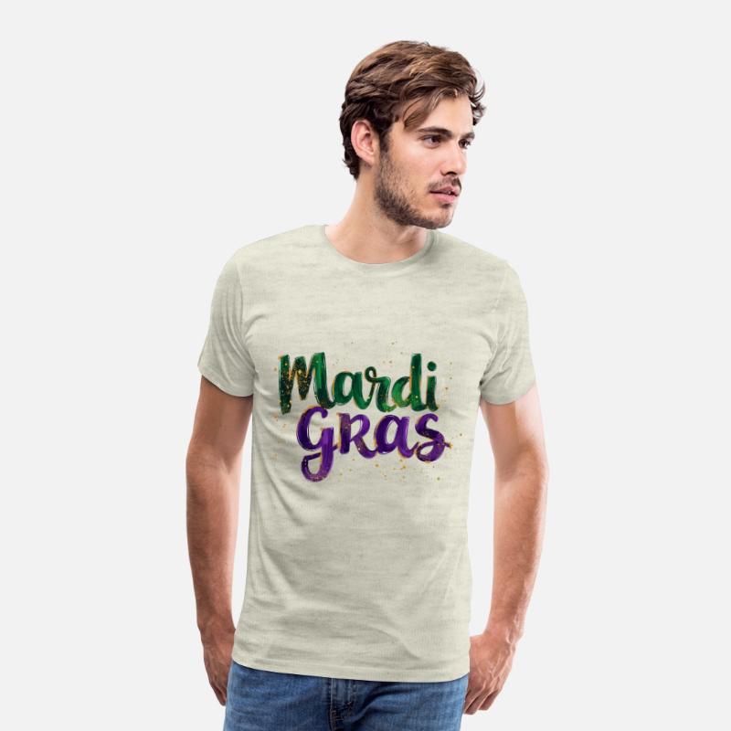 Glitter Brushstroke Mardi Gras