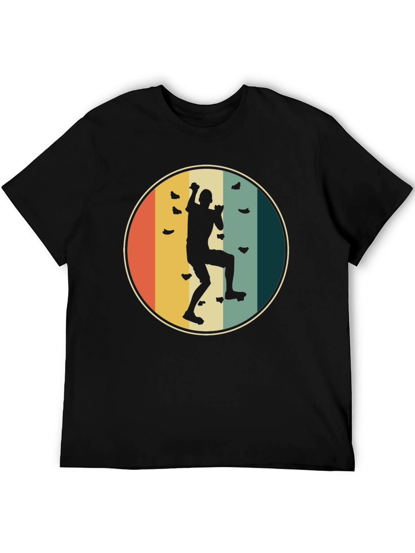 Retro Rock Climbing Tee