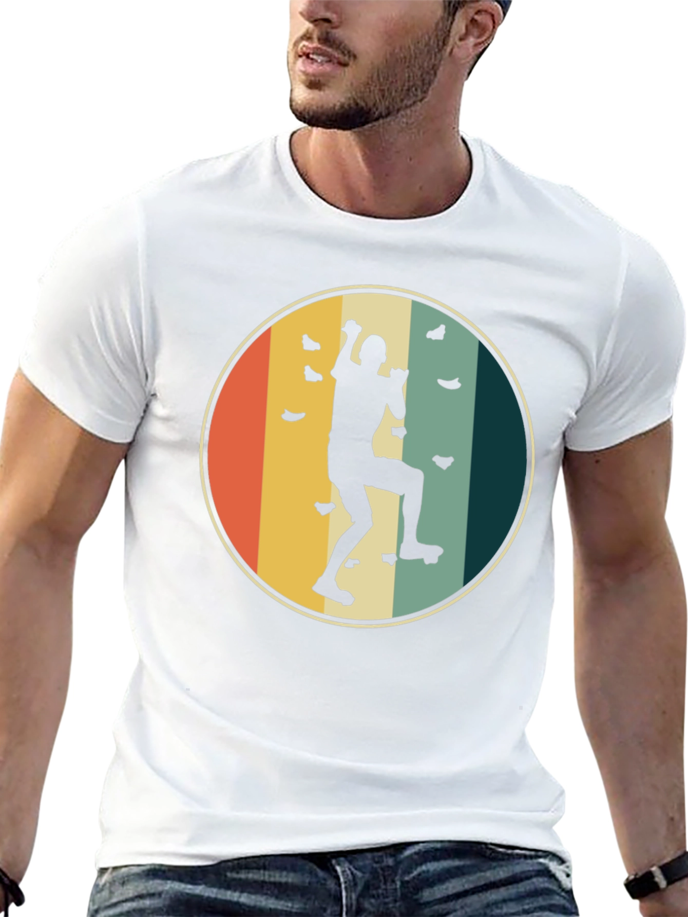 Retro Rock Climbing Tee
