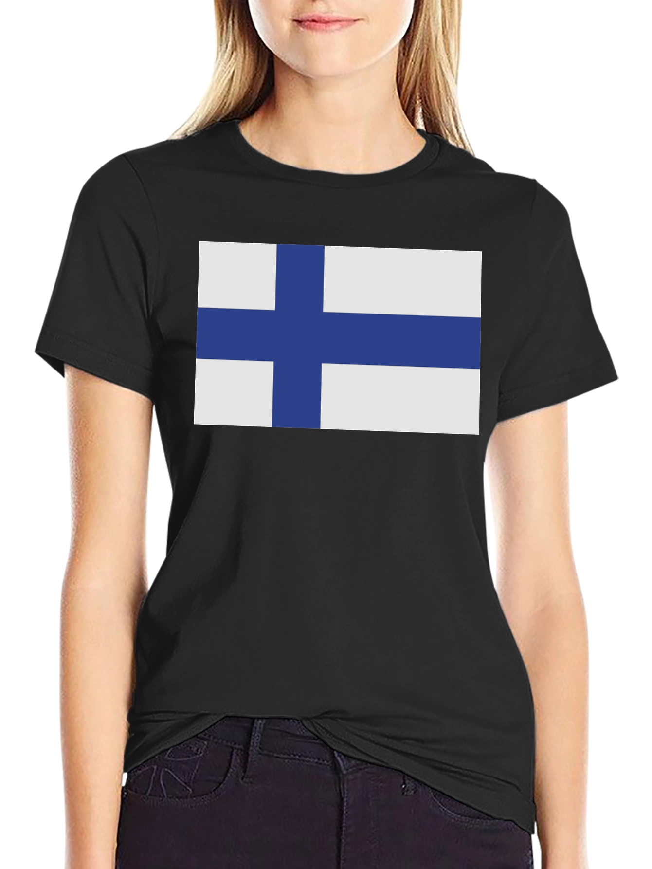 Finland Flag T-Shirt - Patriotic Finnish Pride Tee
