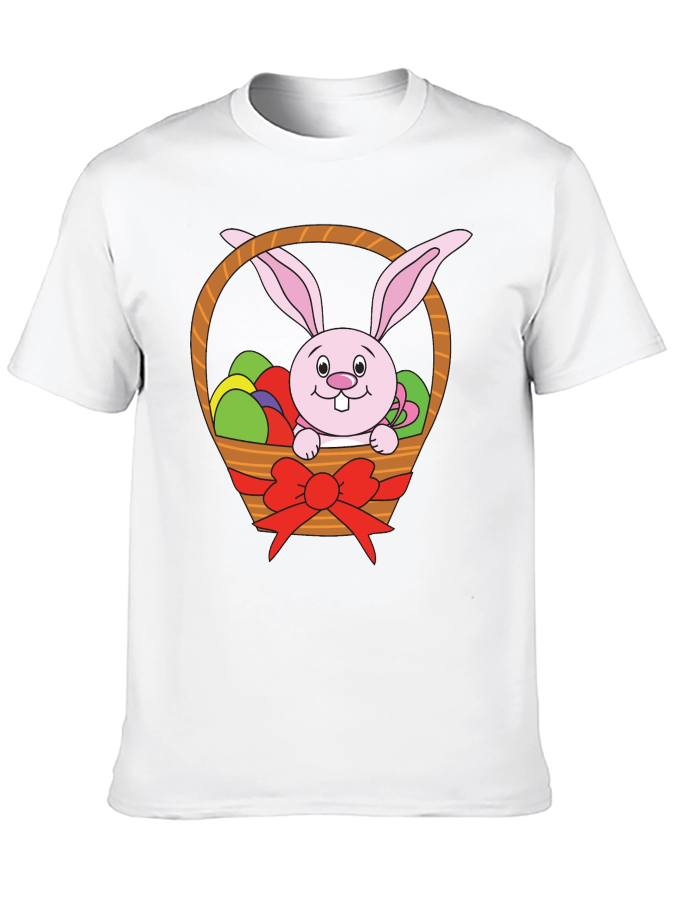 Easter Bunny Basket T-Shirt - Holiday Novelty Tee