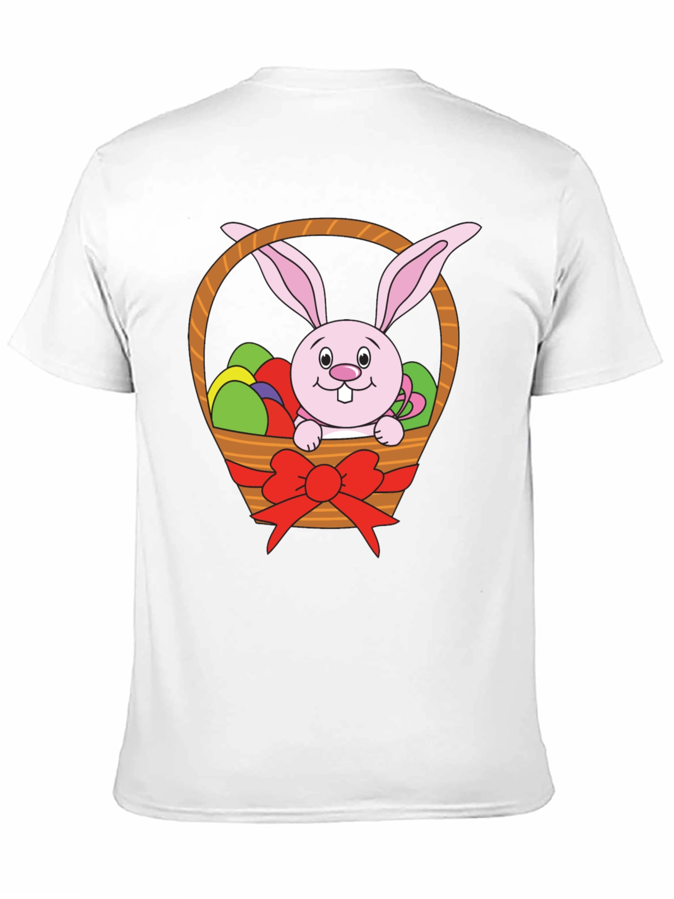 Easter Bunny Basket T-Shirt - Holiday Novelty Tee