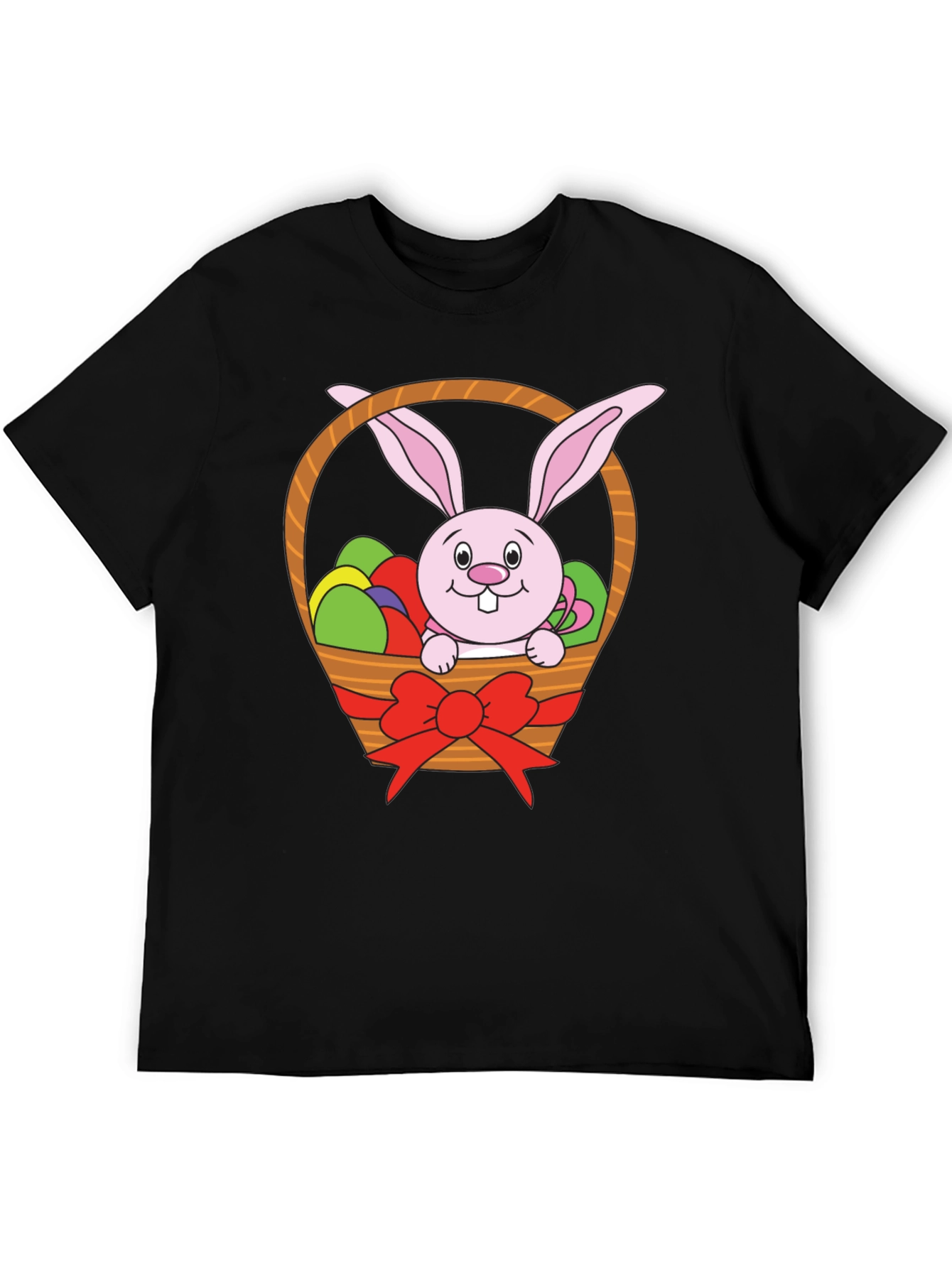 Easter Bunny Basket T-Shirt - Holiday Novelty Tee