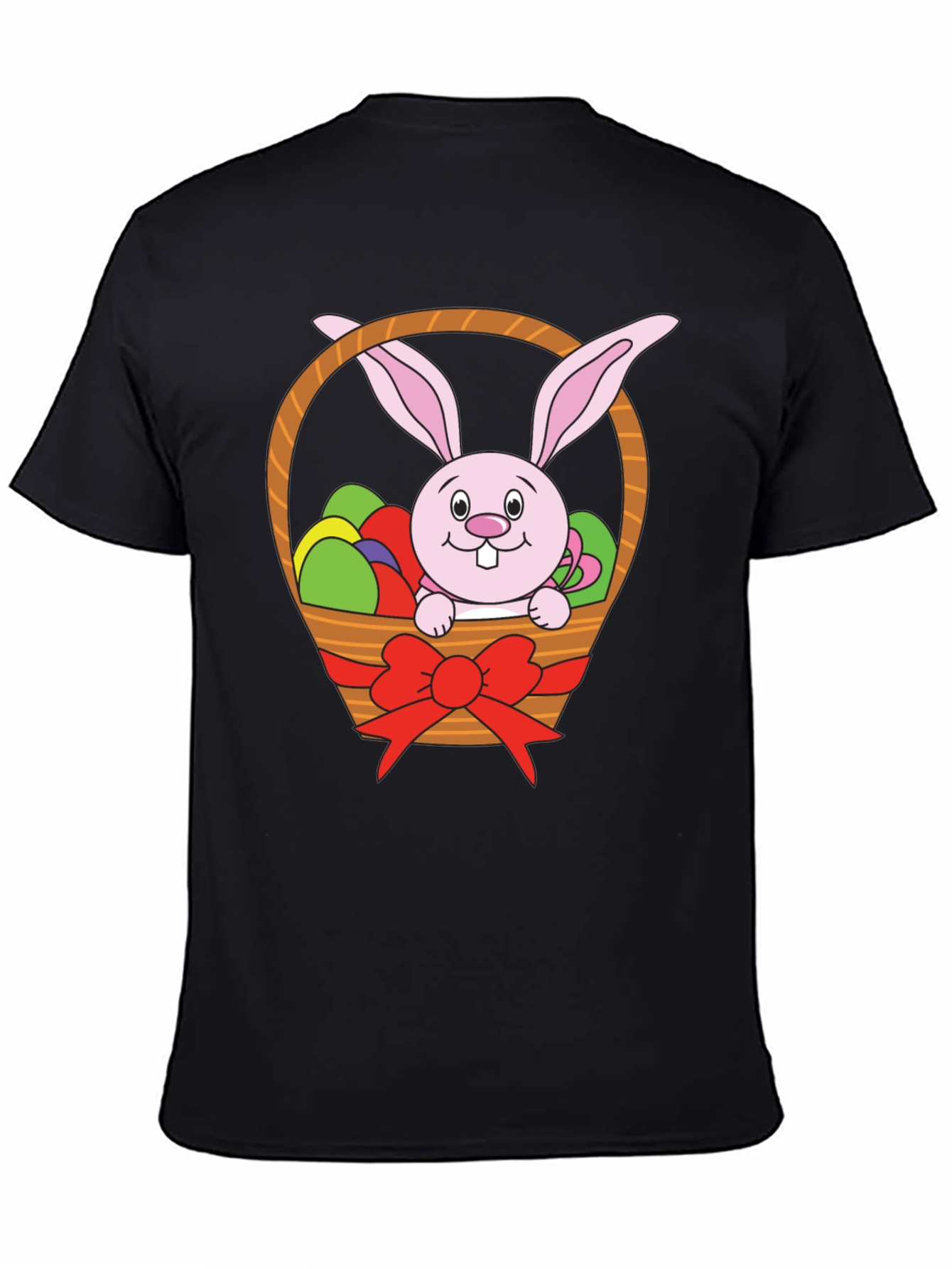 Easter Bunny Basket T-Shirt - Holiday Novelty Tee