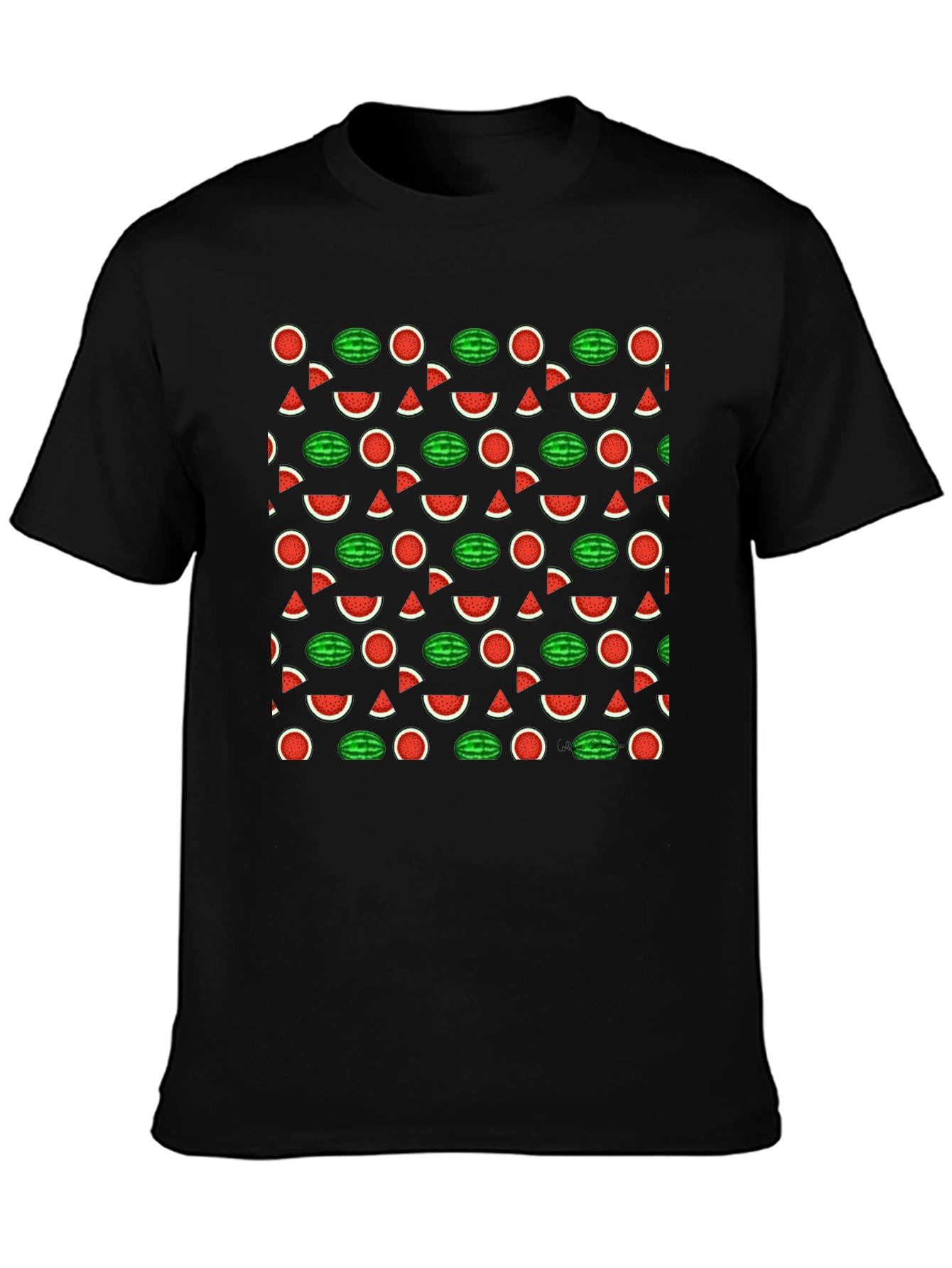 Watermelon Print T-Shirt - Summer Style