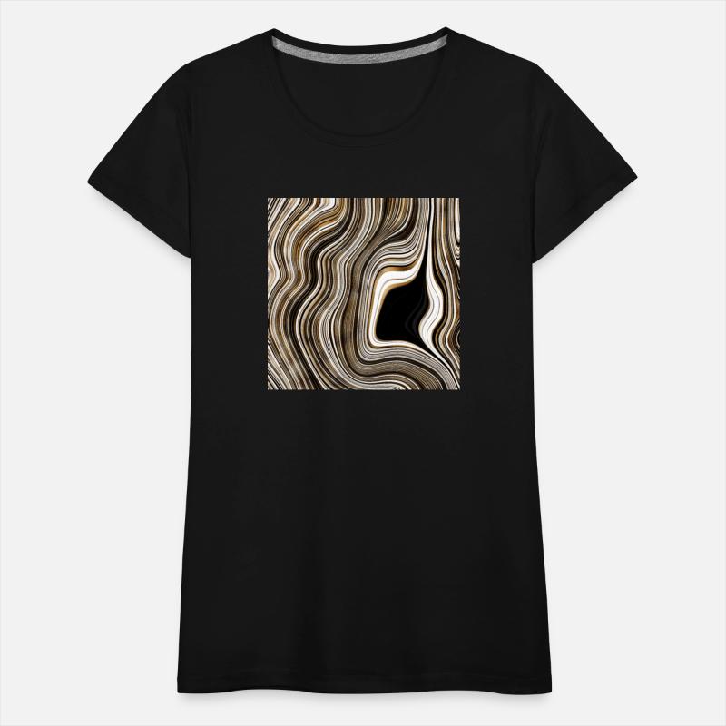 Gold Agate Liquid Marble, Liquid Art