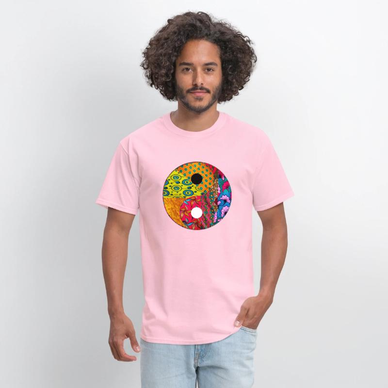Gold & Pink Yin & Yang