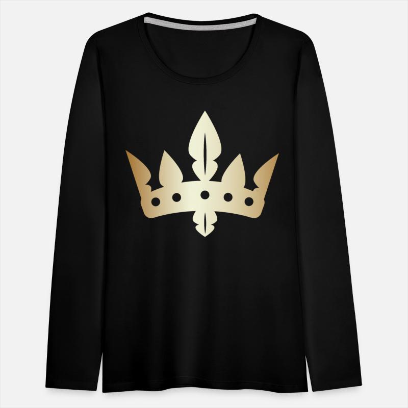 Golden crown king vip gold cool royal vector image