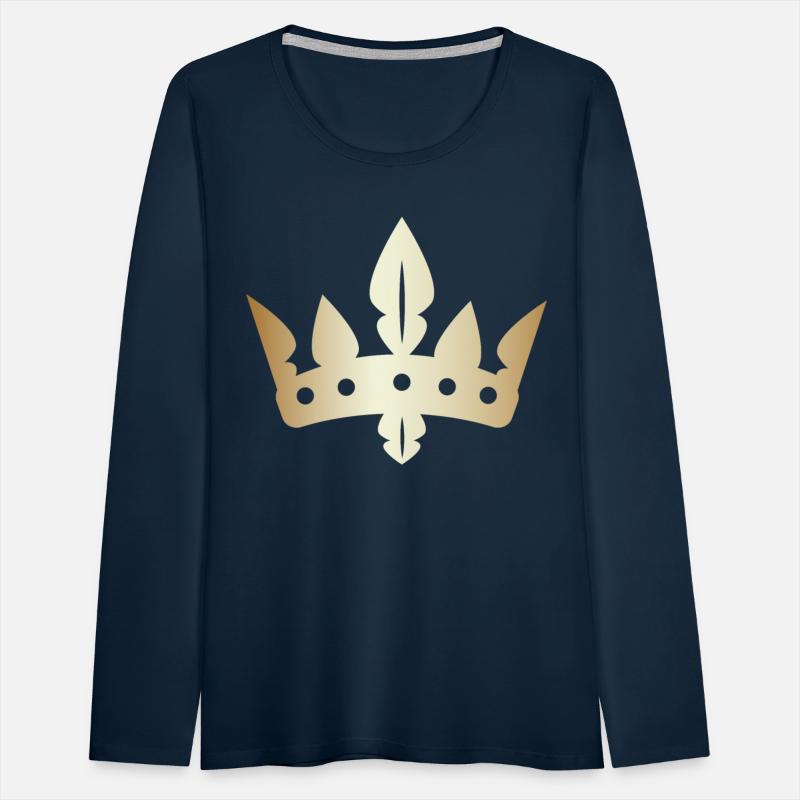 Golden crown king vip gold cool royal vector image