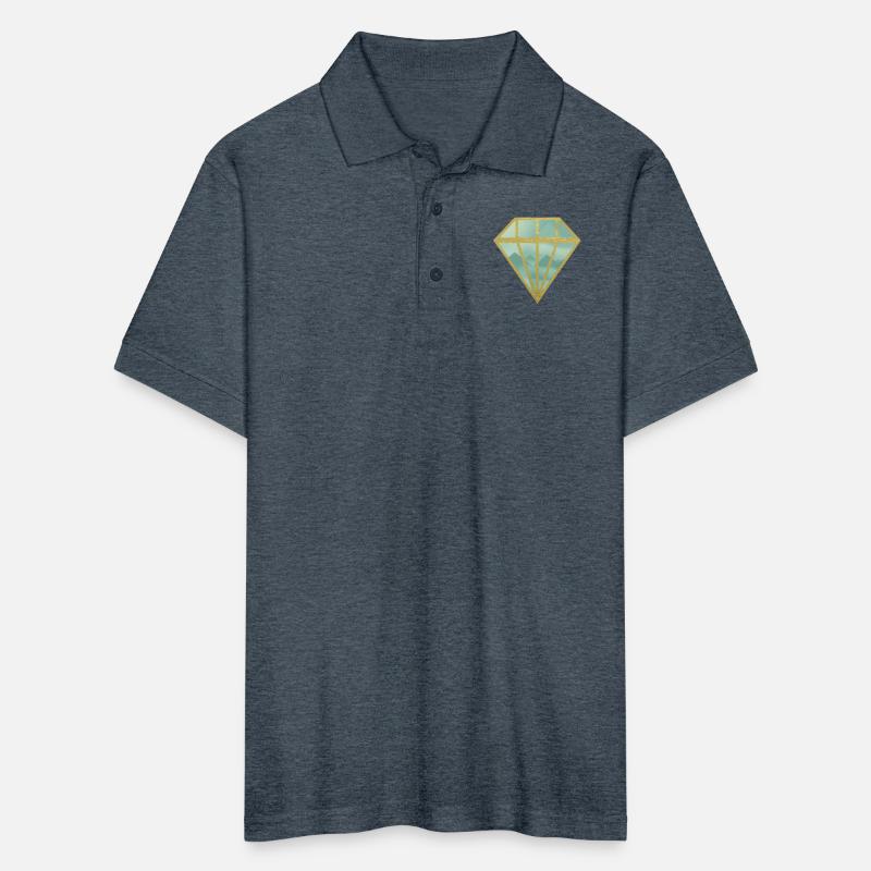 Golden Indie Diamond shape Mountain