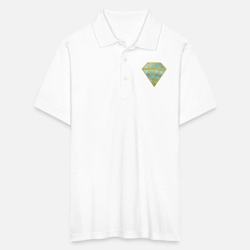 Golden Indie Diamond shape Mountain