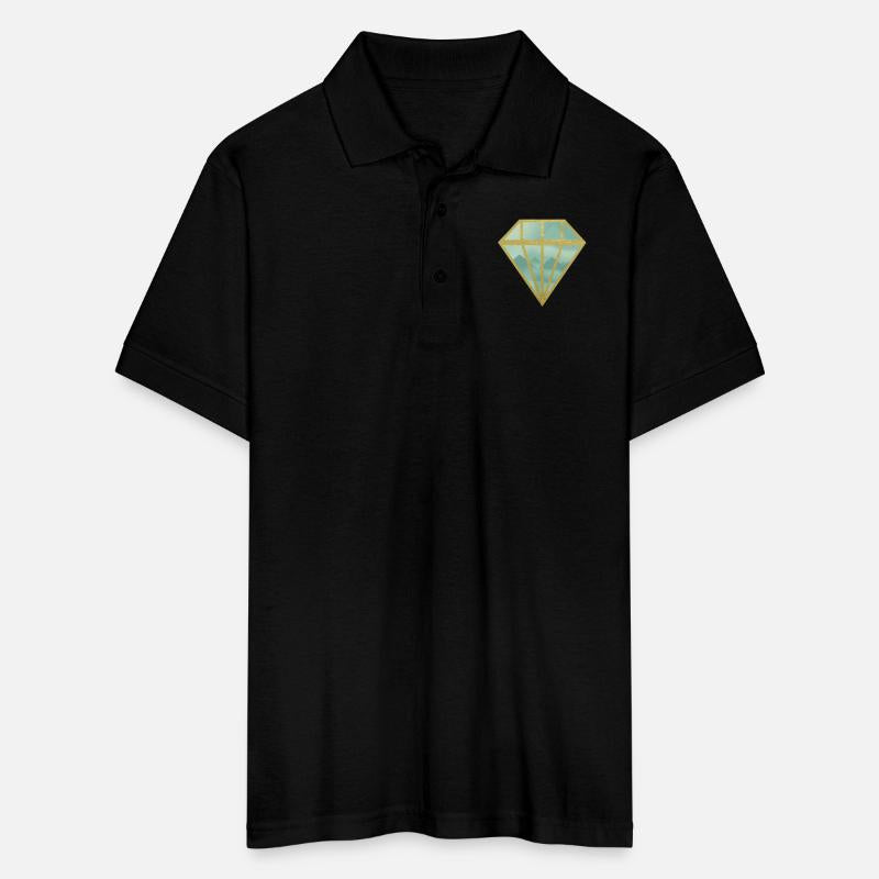 Golden Indie Diamond shape Mountain
