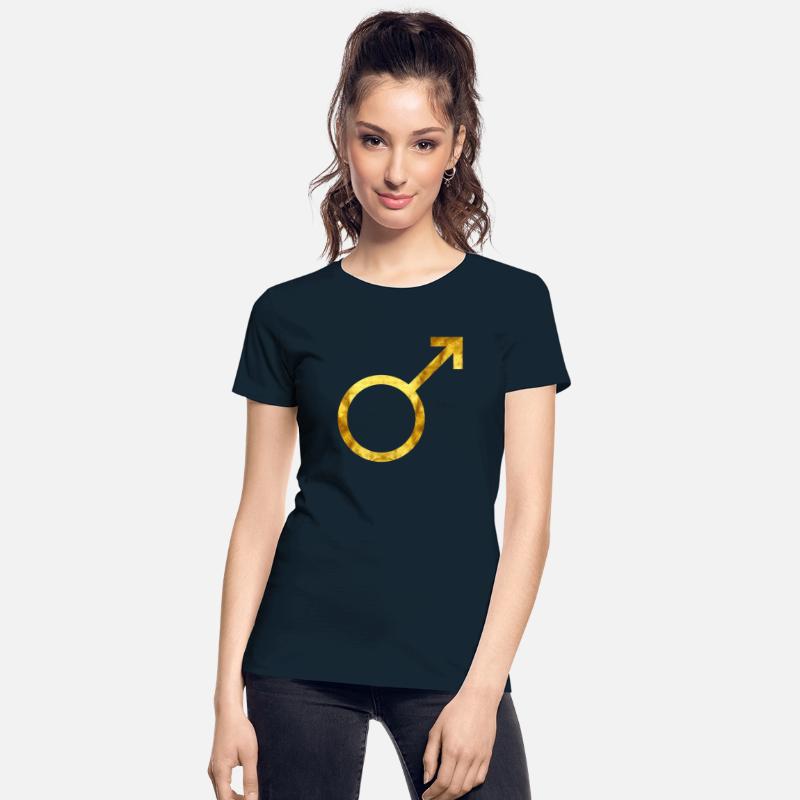 Golden Male Symbol