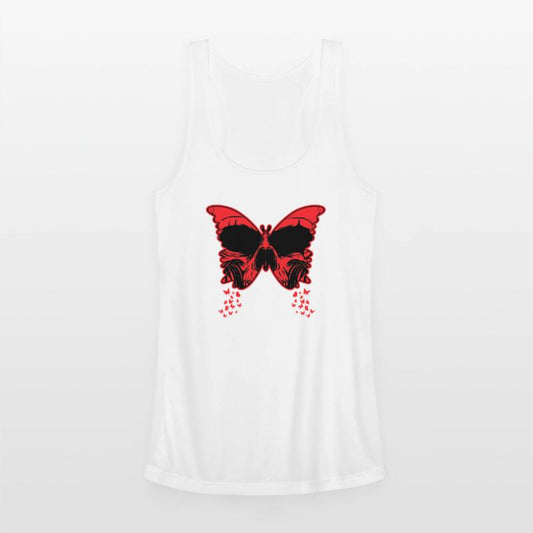 Gothic Butterfly Skull Bones Skeleton Death Grave