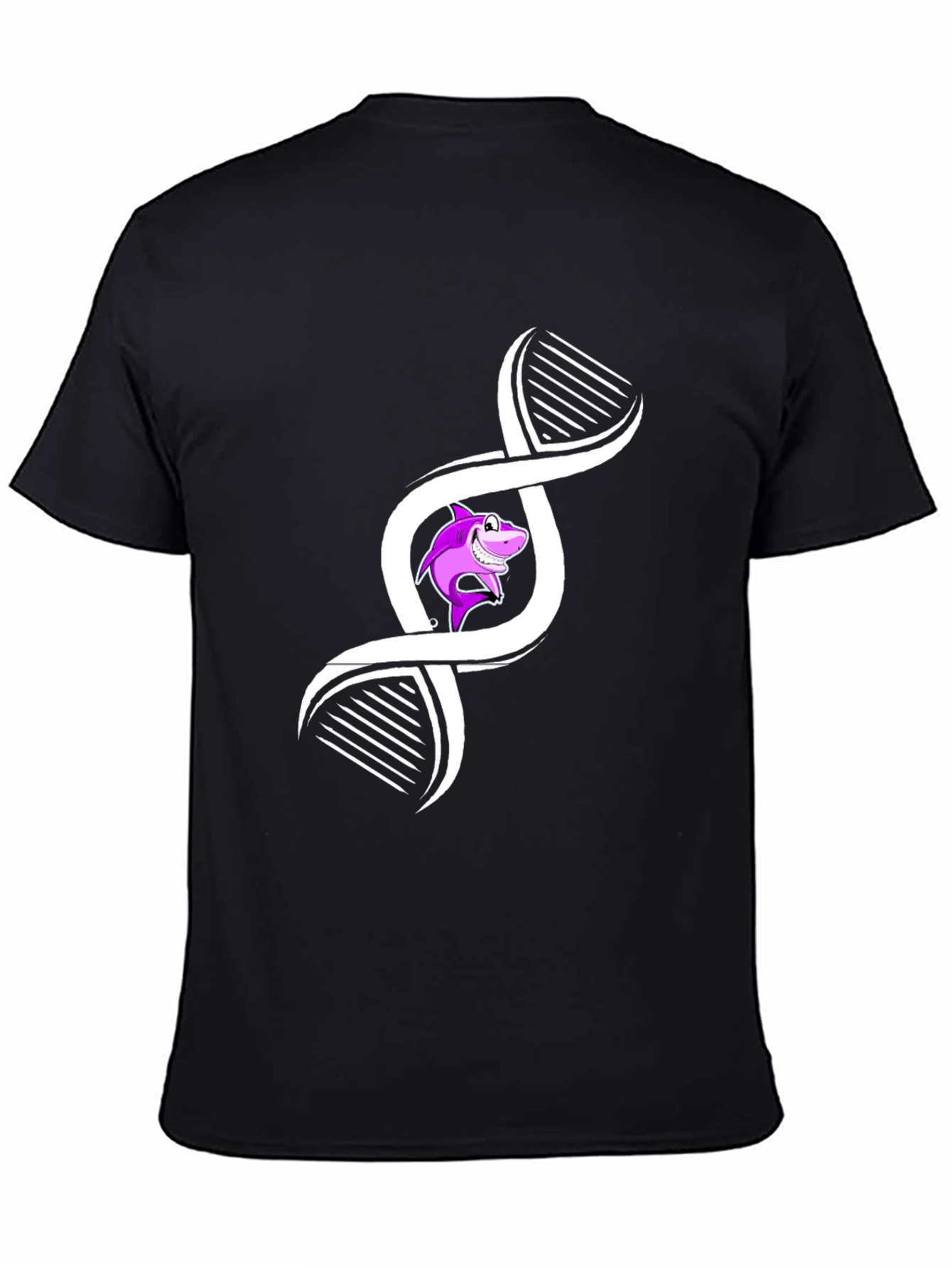 DNA Shark T-Shirt - Funny Genetic Design