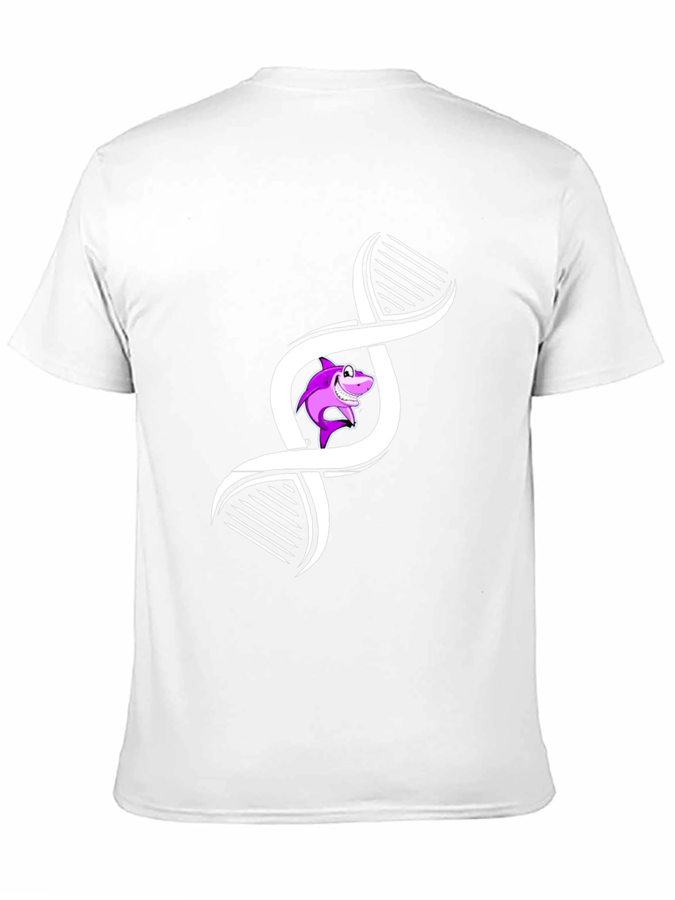 DNA Shark T-Shirt - Funny Genetic Design