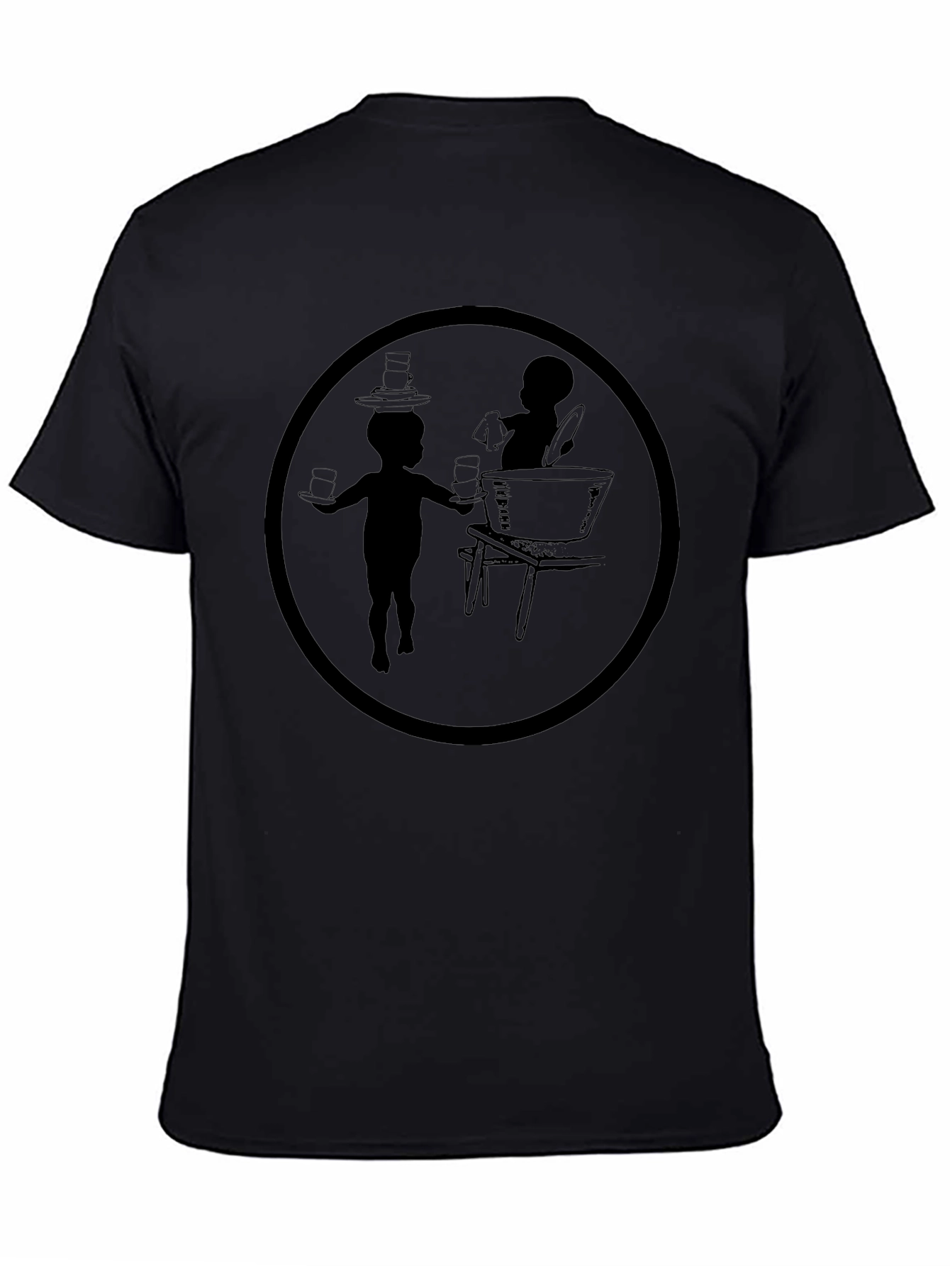 Silhouette Graphic Print Tee