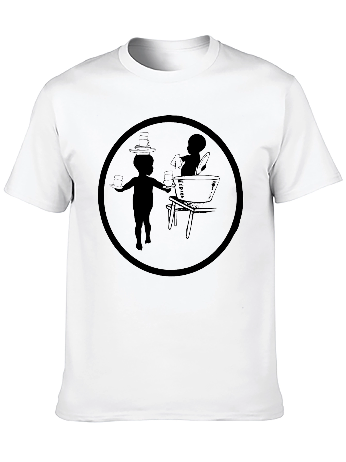 Silhouette Graphic Print Tee