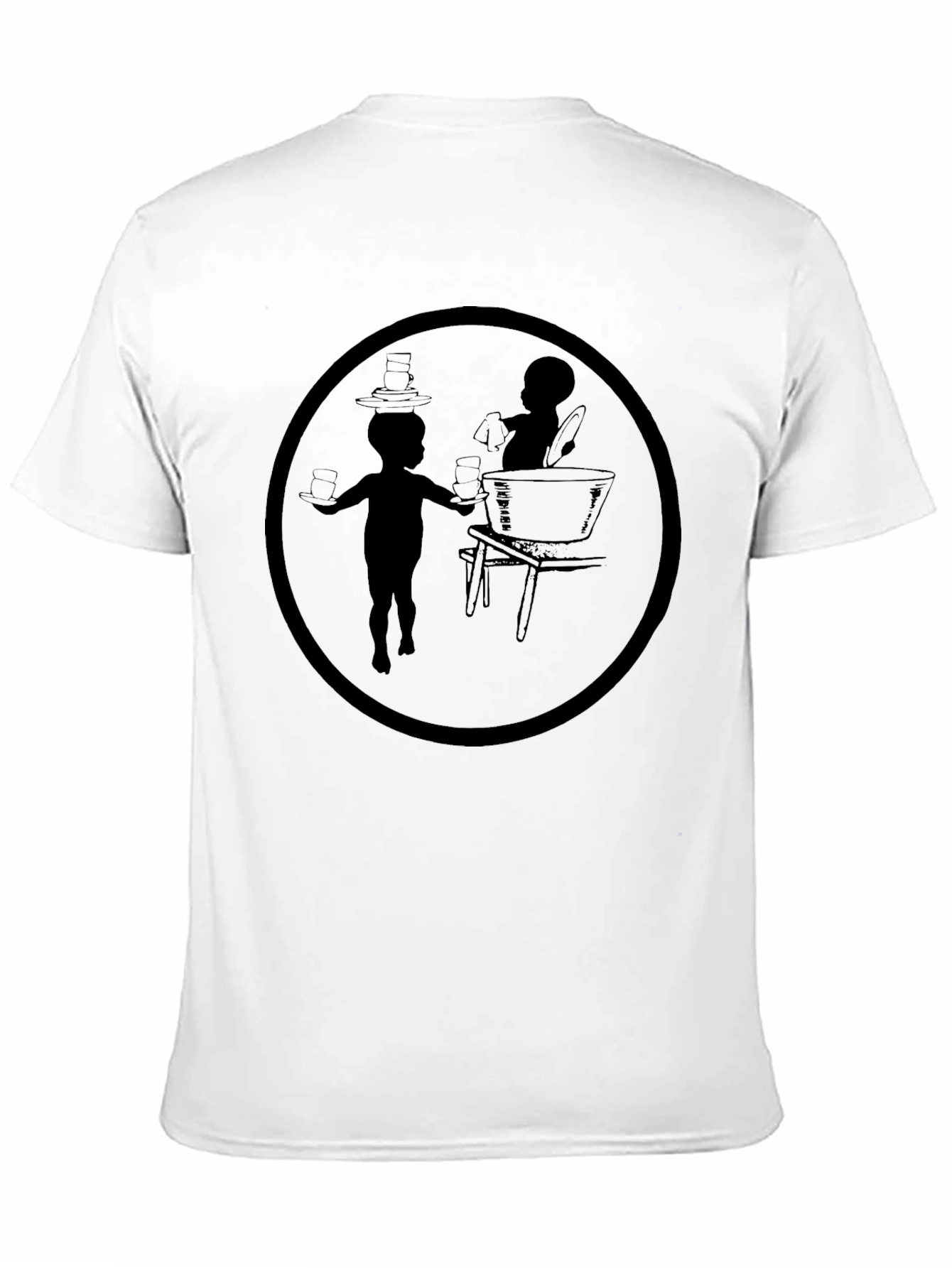 Silhouette Graphic Print Tee