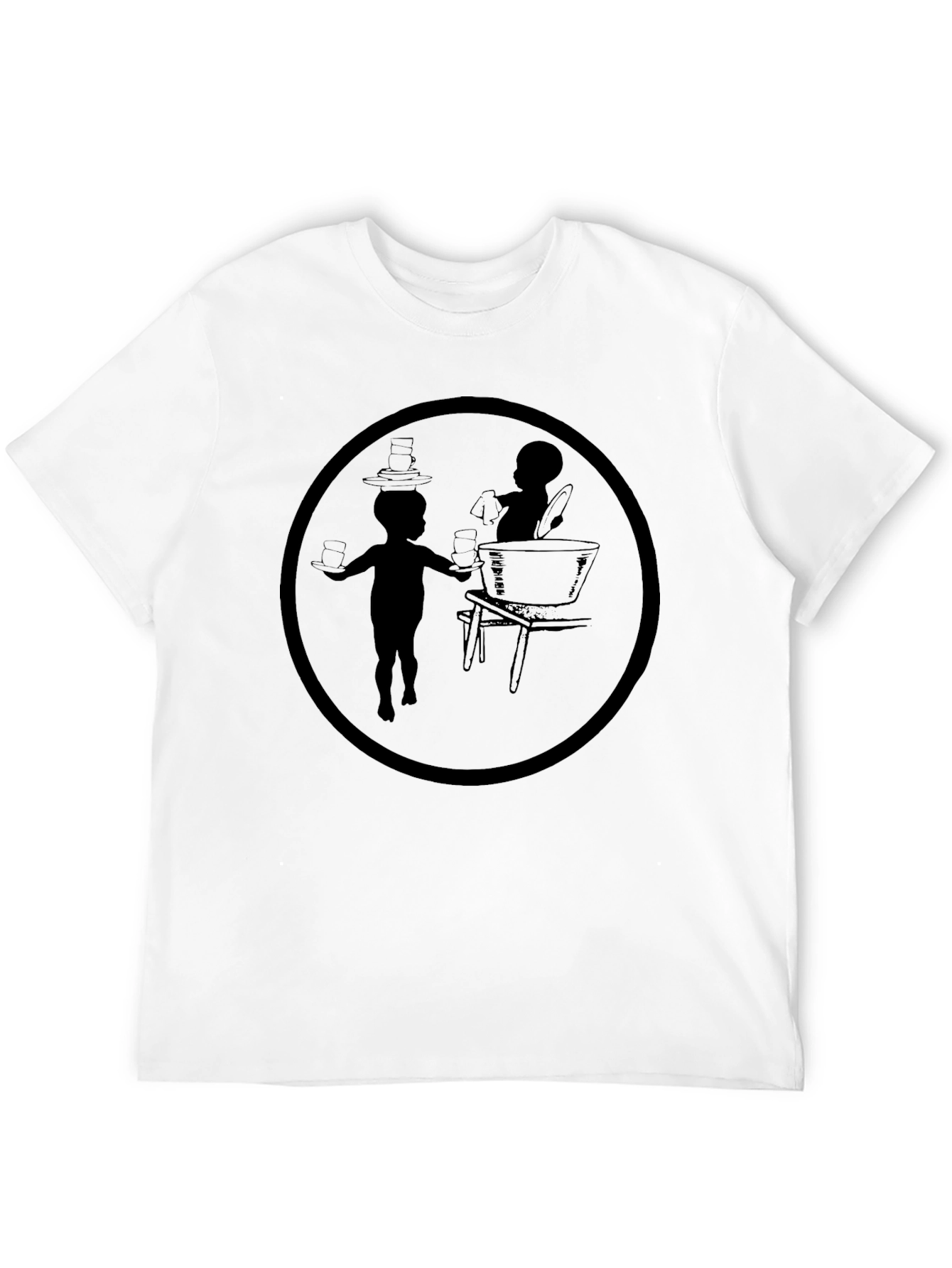 Silhouette Graphic Print Tee
