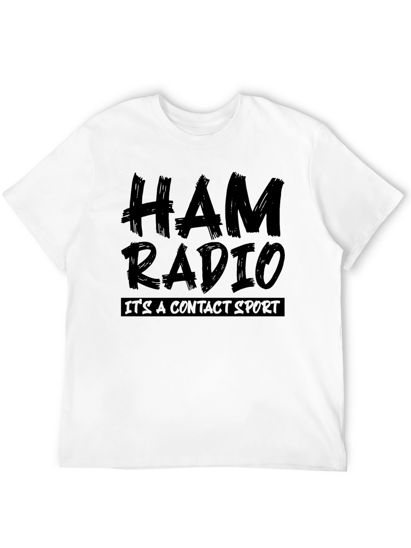 Ham Radio Contact Sport Graphic Tee