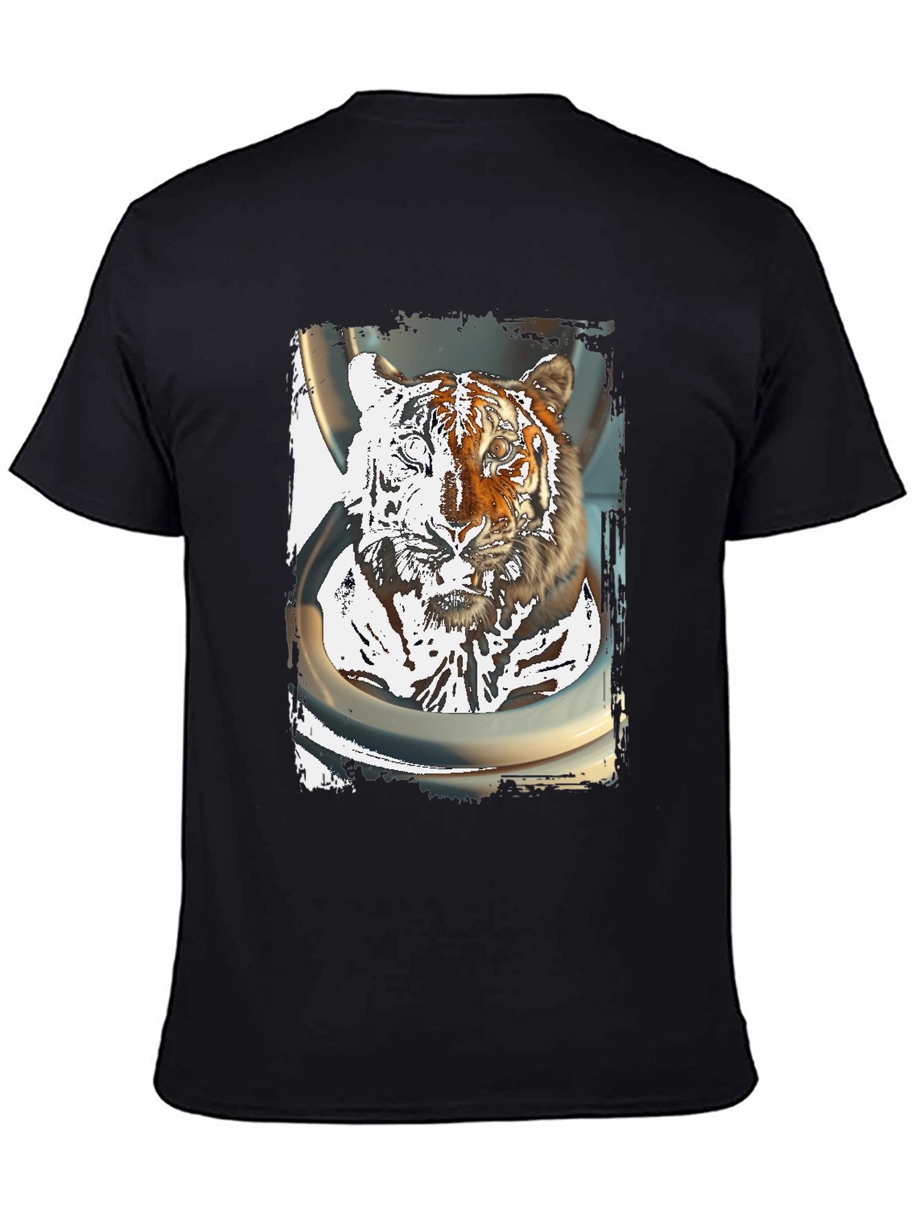 Tiger Graphic T-Shirt - Cool Animal Print Tee