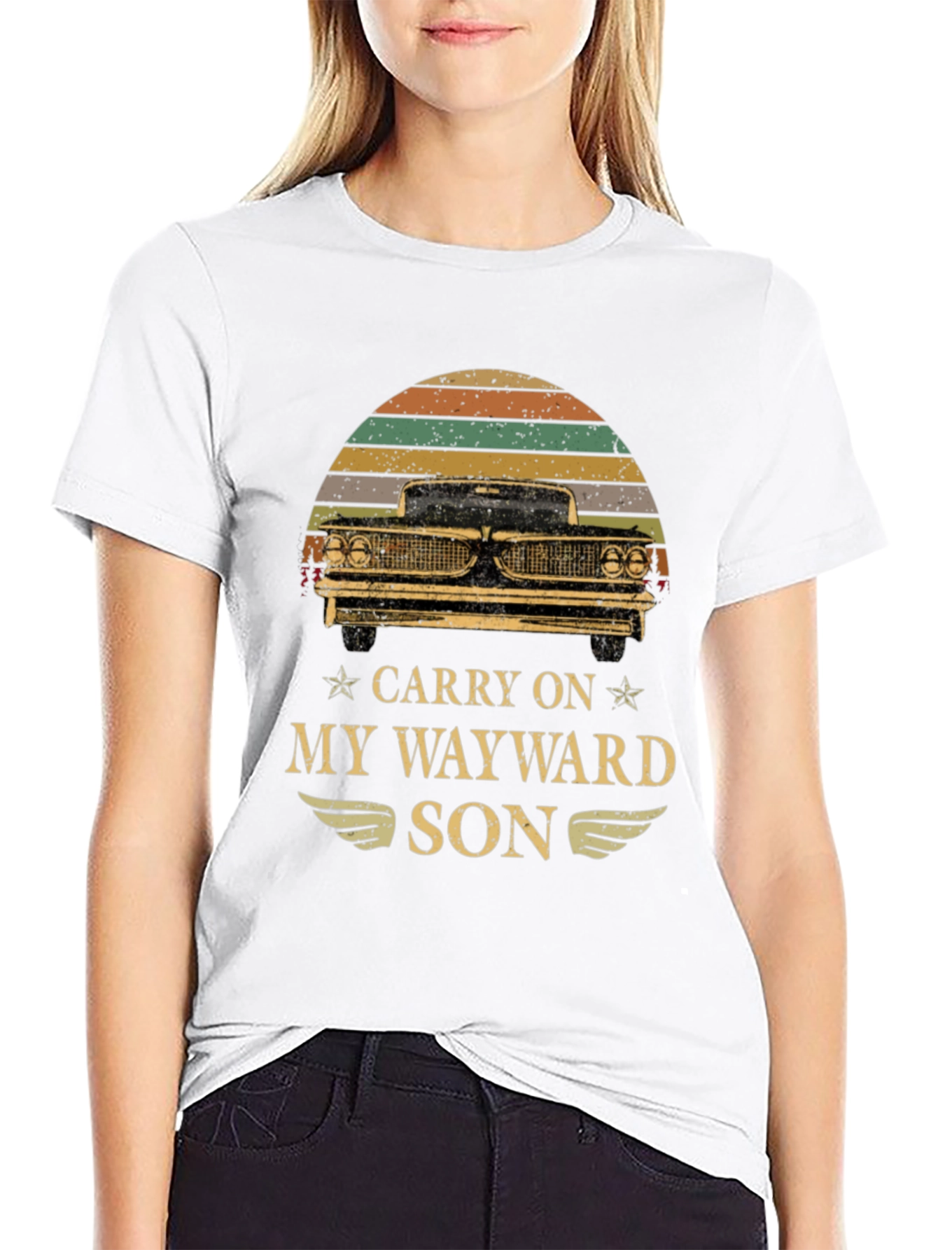Carry On My Wayward Son Graphic Tee