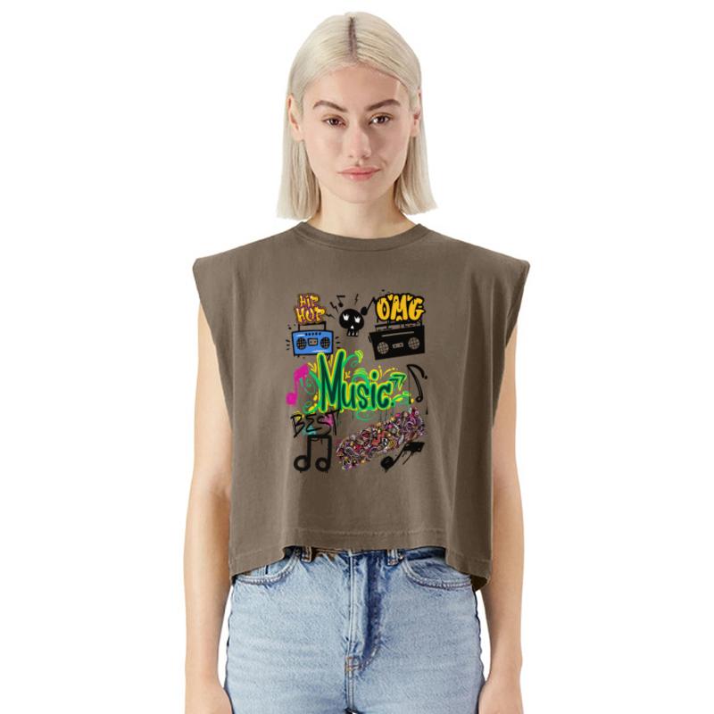 Graffiti Music Vibes – Urban Street Art Tee