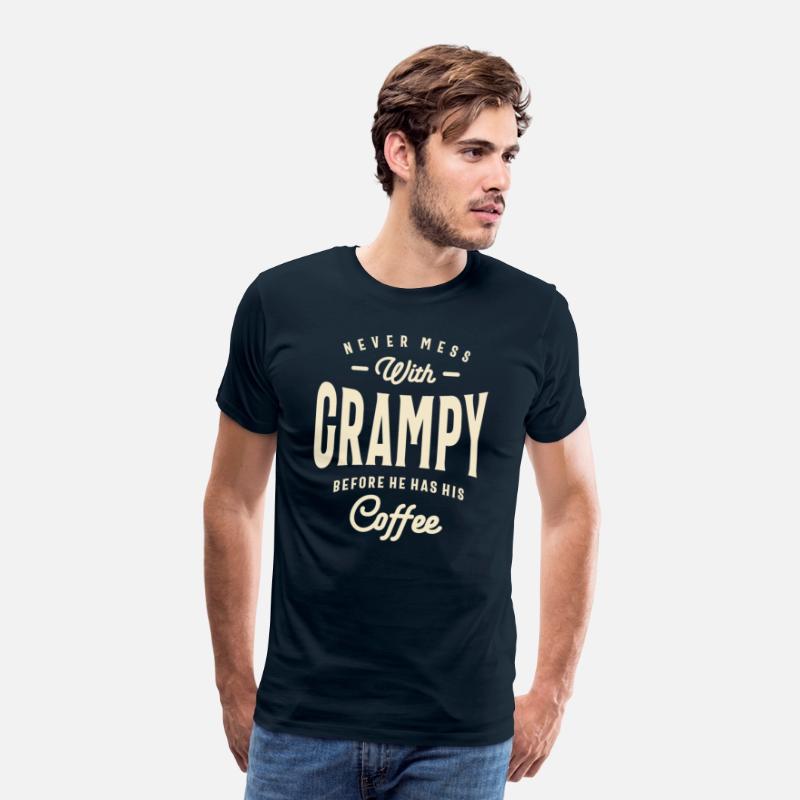 Grampy's Coffee Time Warning - Dad Grandpa