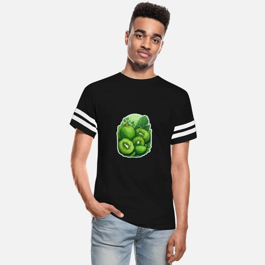 Green Kiwi Pattern Sticker