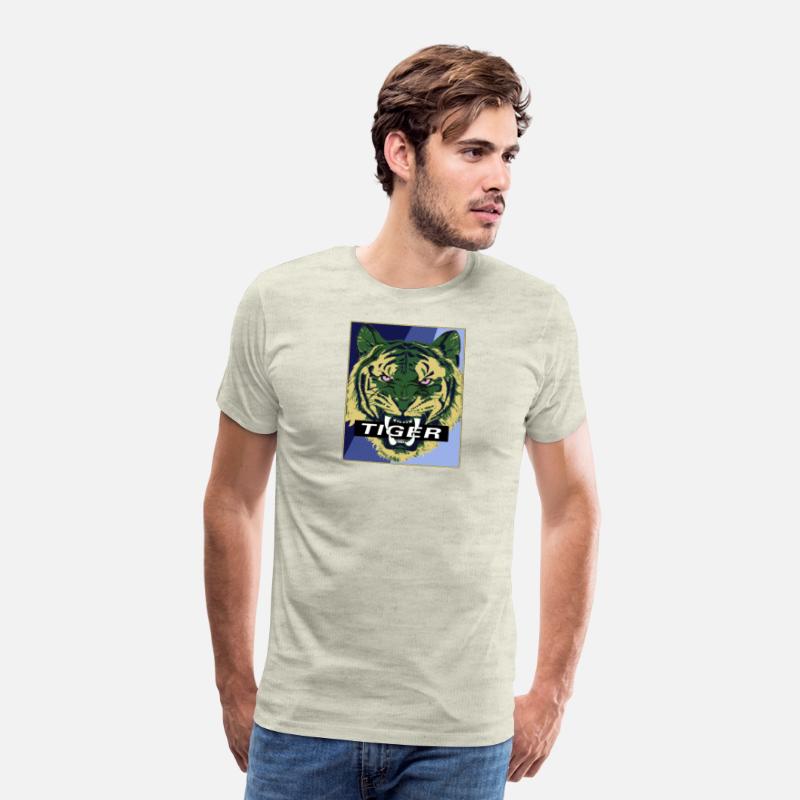 green tiger head