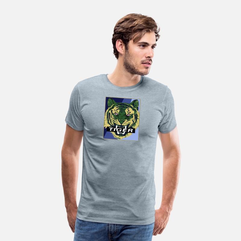 green tiger head