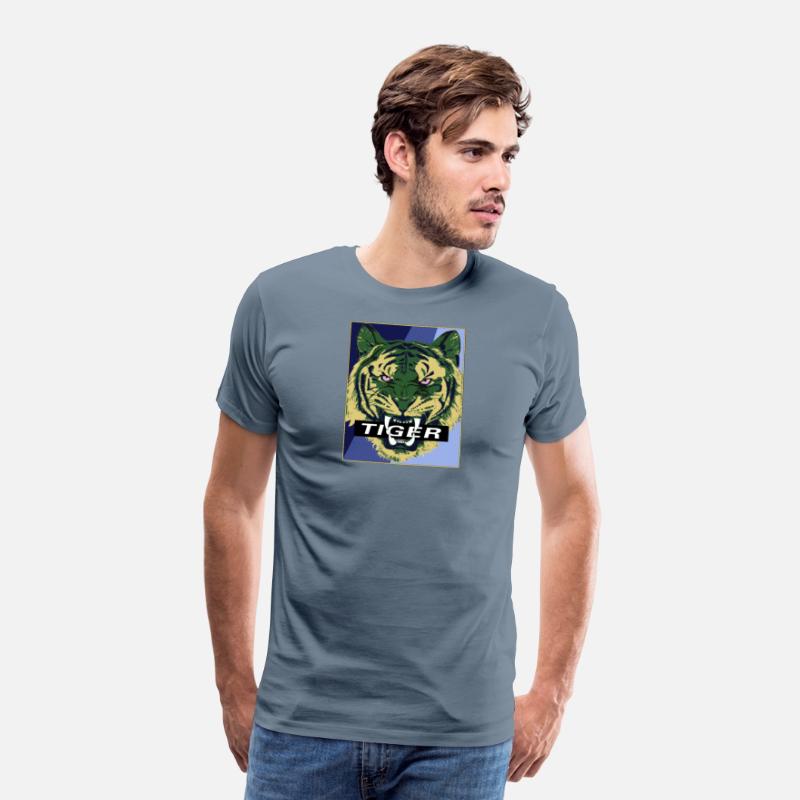 green tiger head