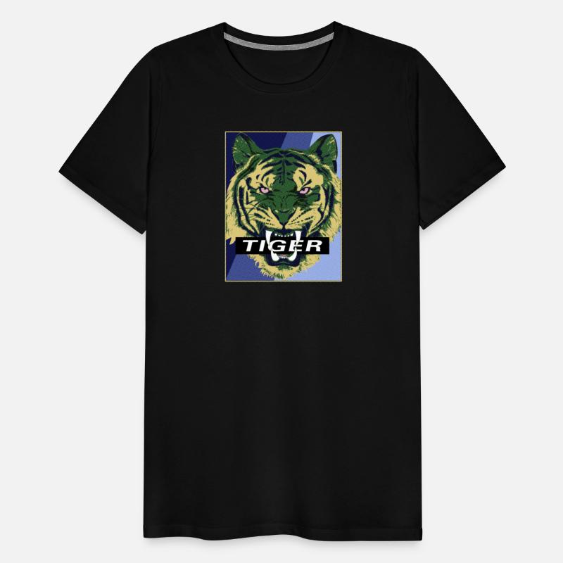 green tiger head