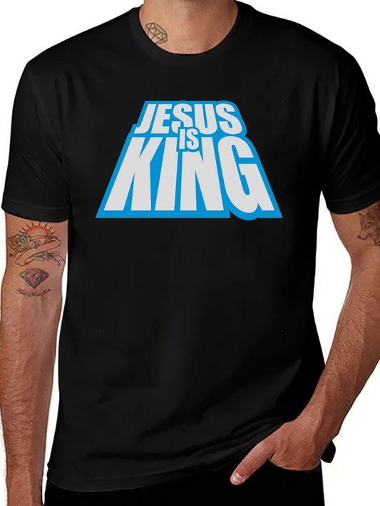 Jesus Is King Black T-Shirt