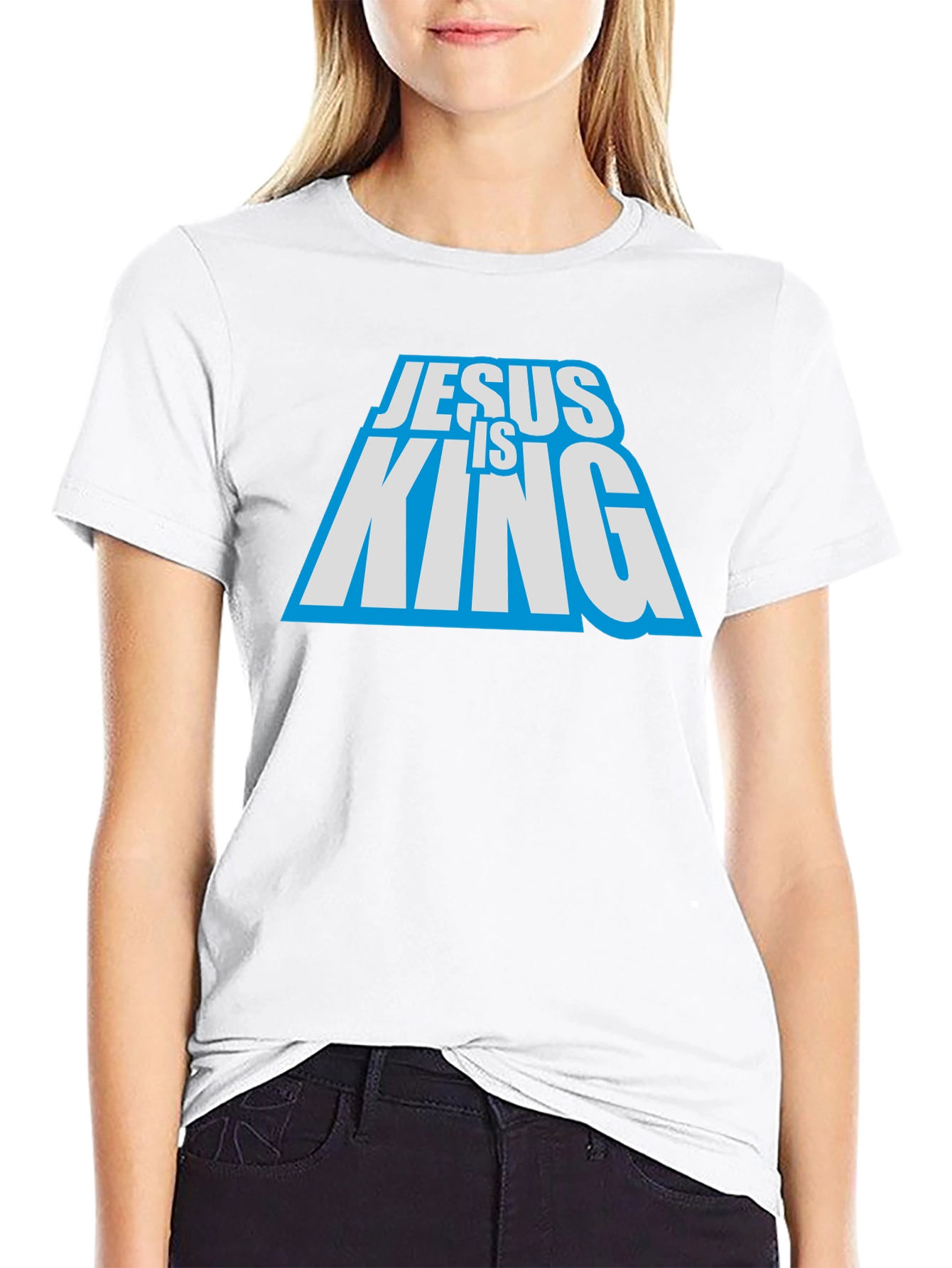 Jesus Is King Black T-Shirt